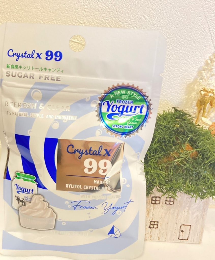 キシリトールキャンディCrystalX99 Frozen Yogur（クリスタルエックス99 フローズンヨーグルト）医療法人福涛会 平澤歯科医院で発売中！